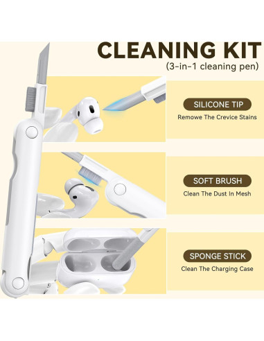 Funda Protectora Silicona Kawaii para AirPods 4 Skyconser Amarillo