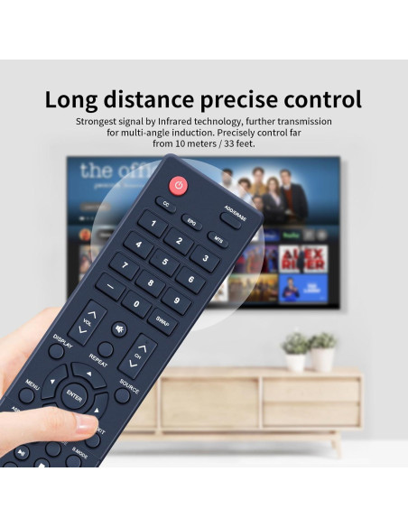 Control Remoto KT1744-HG2 para Televisor Polaroid 32GSR3000FB 40GSR3000FB