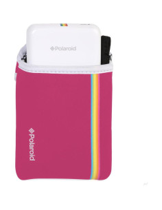 Funda de Neopreno Polaroid Zip Rosa para Impresora Móvil 2