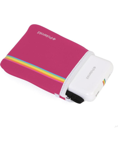 Funda de Neopreno Polaroid Zip Rosa para Impresora Móvil