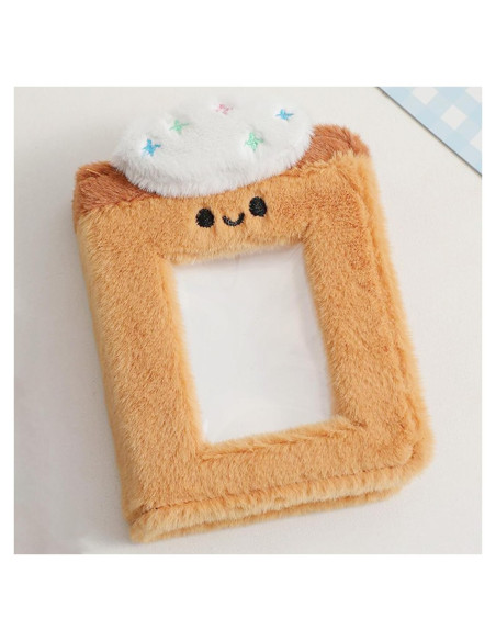 Álbum de Fotos Kpop Halyuhn 40 Bolsillos PVC Marrón