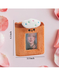 Álbum de Fotos Kpop Halyuhn 40 Bolsillos PVC Marrón 2