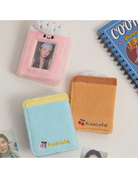 Álbum de Fotos Kpop Halyuhn 40 Bolsillos PVC Marrón