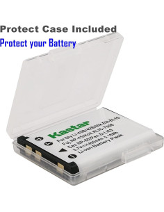 Kit de Batería Kastar LI-42B y Cargador para Polaroid/Sanyo 2