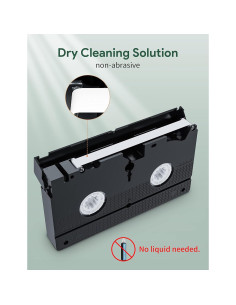 Limpiador de Cabezas VCR Nicer para VHS - Cinta Reutilizable 2