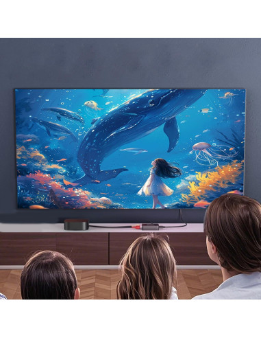 Convertidor RCA a HDMI 1080P Mini AV YH-AV-Black