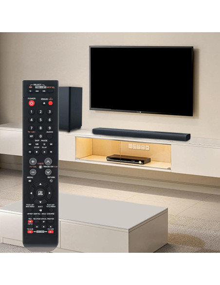 Control Remoto AK59-00084A Compatible Samsung DVD-VR375