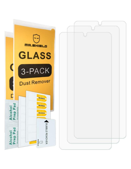 Protector de Pantalla Mr.Shield para Google Pixel 7a - 3 PCS Vidrio Templado 9H