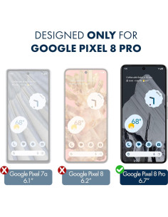 Protector de Pantalla ArmorSuit para Google Pixel 8 Pro 6.7" 2