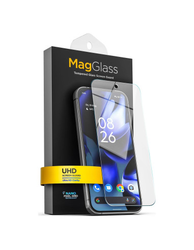 Protector de Pantalla Vidrio Templado MagGlass para Google Pixel 9a
