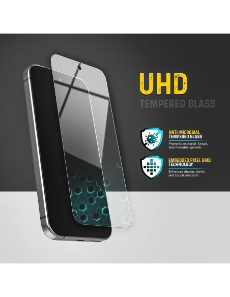 Protector de Pantalla Vidrio Templado MagGlass para Google Pixel 9a