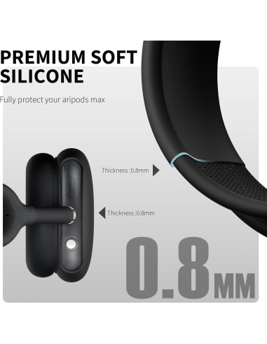 Funda de Silicona para AirPods Max Youtec - Protección Completa