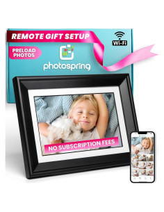 Marco Digital de Fotos PhotoSpring 10" WiFi 32GB Pantalla Táctil