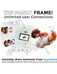 Marco Digital de Fotos PhotoSpring 10" WiFi 32GB Pantalla Táctil 2