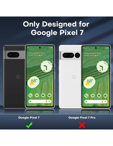 Paquete de 3 Protectores de Pantalla TOCOL para Google Pixel 7