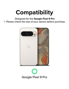 Protector de Lente de Cámara Ringke para Google Pixel 9 Pro - Vidrio Templado 2