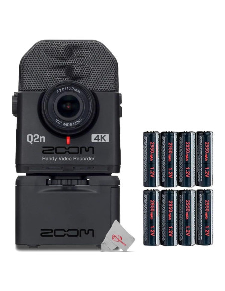 Grabadora de Video Portátil Zoom Q2n-4K UHD + Accesorios