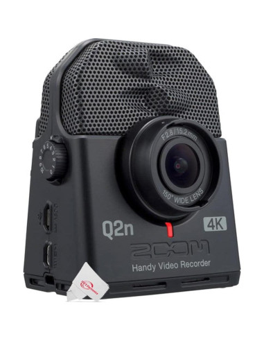 Grabadora de Video Portátil Zoom Q2n-4K UHD + Accesorios