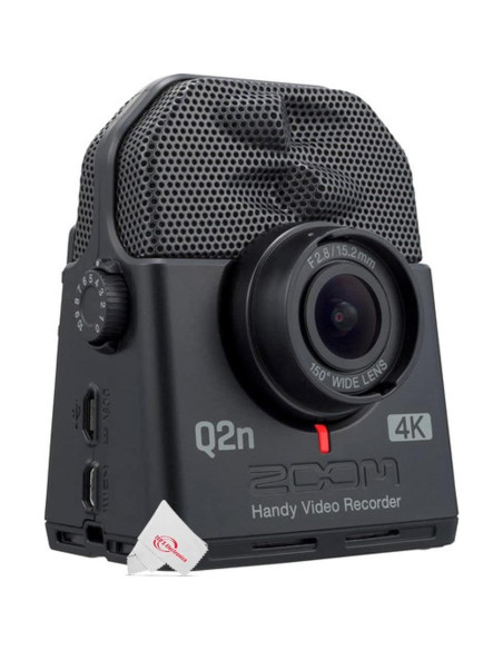 Grabadora de Video Portátil Zoom Q2n-4K UHD + Accesorios