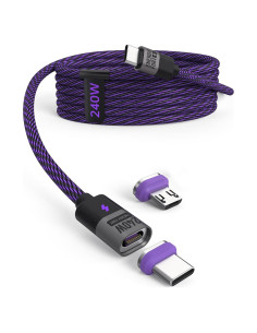 Cable de Carga Magnético USB C 240W 1.2m BRIMFORD