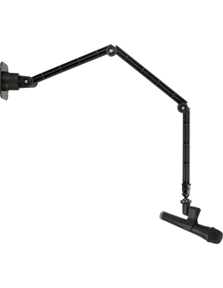 Soporte de Micrófono de Techo/Pared Negro 40.5" con Adaptadores