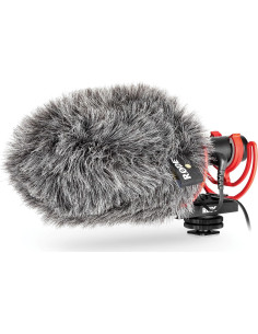 Micrófono de escopeta Rode VideoMic NTG con parabrisas WS11 2