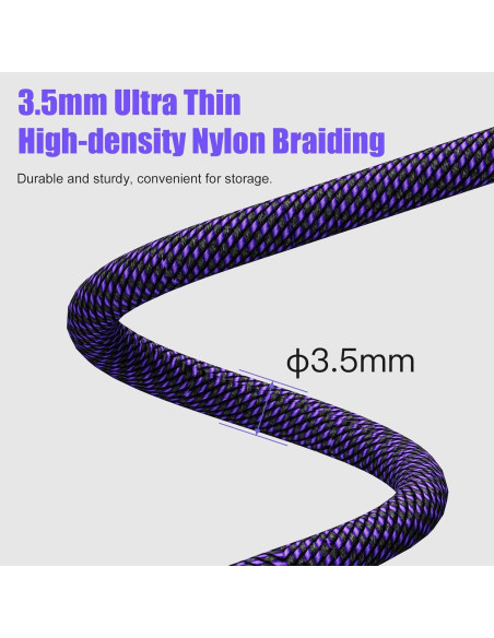 Cable de Carga Magnético USB C 240W 1.2m BRIMFORD