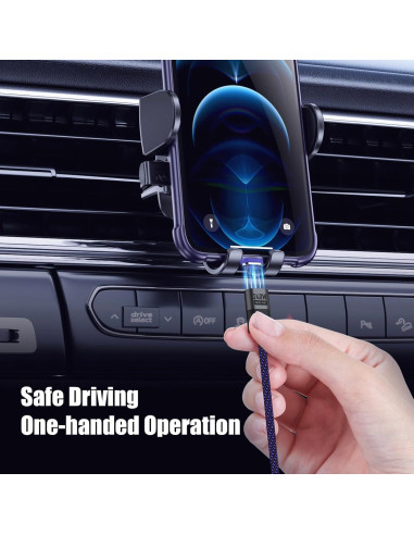 Cable de Carga Magnético USB C 240W 1.2m BRIMFORD