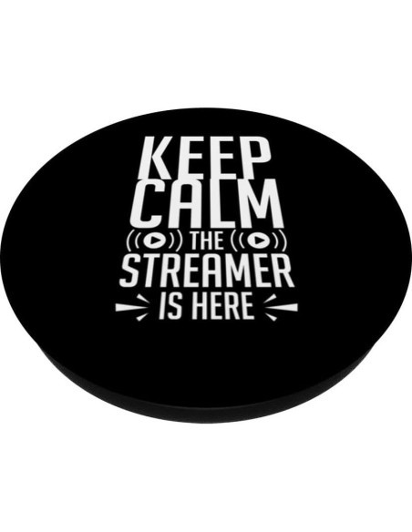 Micrófono para Streaming PopSockets Intercambiable Negro