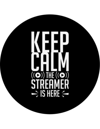 Micrófono para Streaming PopSockets Intercambiable Negro