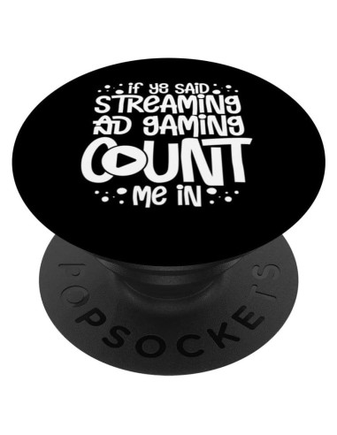 Micrófono para Streaming PopSockets Intercambiable Negro