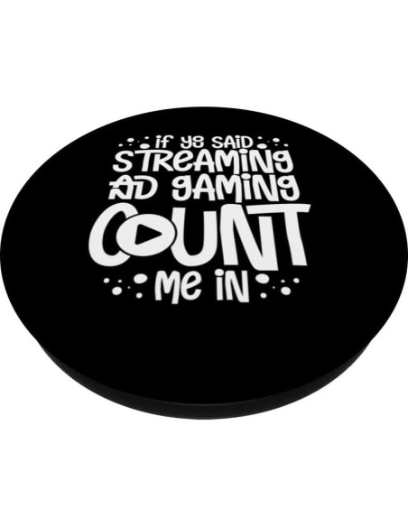 Micrófono para Streaming PopSockets Intercambiable Negro