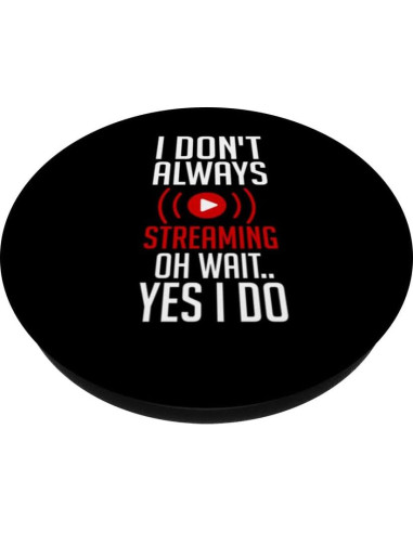 Micrófono para Streaming PopSockets Intercambiable Negro