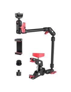 Brazo Mágico Ajustable JINSUI 55.9 cm con Abrazadera para Cámara