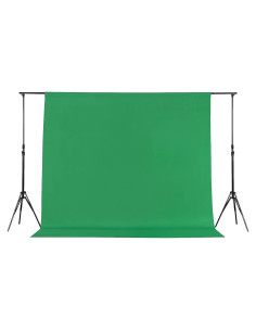 Fondo de Fotografía Joccun 5x2.1m Verde de Poliéster