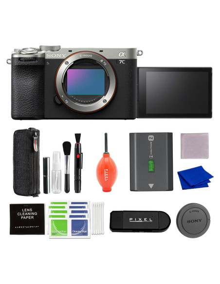 Cámara Sony Alpha 7C II Fotograma Completo Plata 33MP