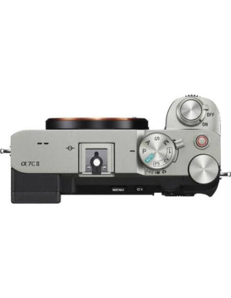 Cámara Sony Alpha 7C II Fotograma Completo Plata 33MP