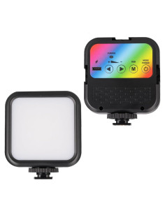 Luz de Video RGB Portátil Digital Nc 70 LED Batería 2000mAh