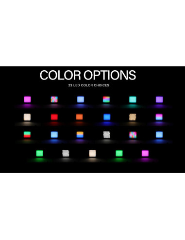 Luz de Video RGB Portátil Digital Nc 70 LED Batería 2000mAh