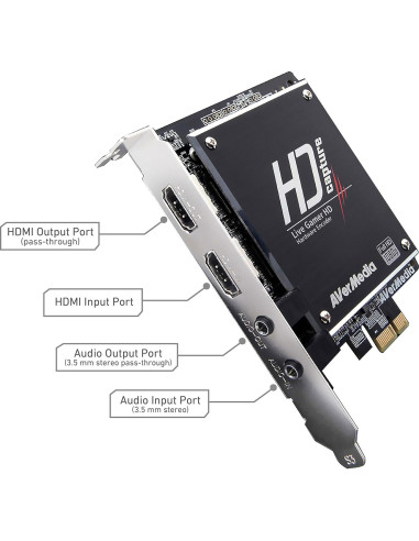 Capturadora de Video AVerMedia Live Gamer HD C985 1080p