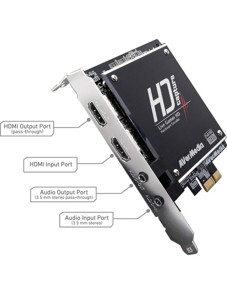 Capturadora de Video AVerMedia Live Gamer HD C985 1080p