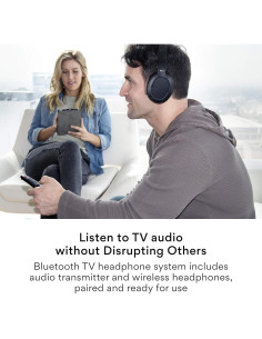 Auriculares Inalámbricos MEE audio Connect T1CMA para TV 2