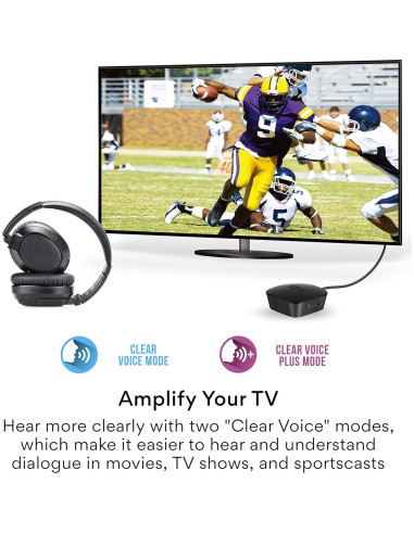 Auriculares Inalámbricos MEE audio Connect T1CMA para TV