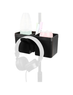 Soporte Doble para Taza y Auriculares Mr.Power - Universal