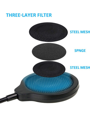 Filtro Pop para Micrófono Razer Seiren Mini SUNMON 100mm