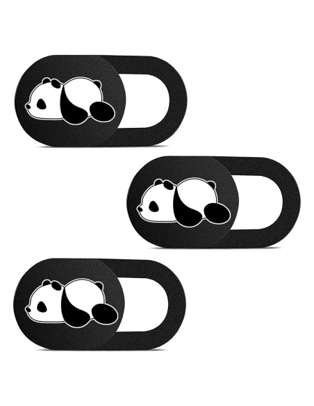 Cubierta de Webcam Deslizante FanNicoo Patrón Panda 0.7mm