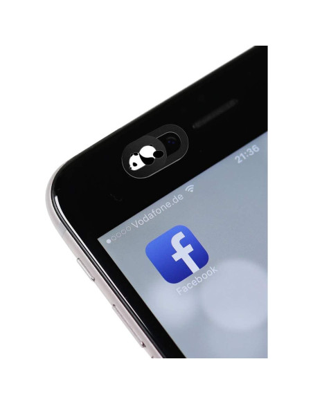 Cubierta de Webcam Deslizante FanNicoo Patrón Panda 0.7mm