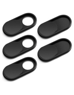 Cubierta de Webcam CloudValley W3 - 5 Piezas Metal Negra