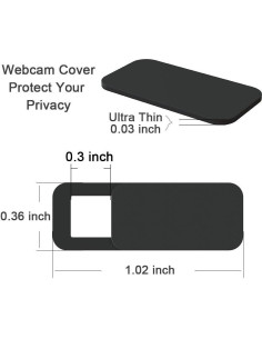 Cubierta de Cámara Web EYSOFT Ultra Delgada 6Pack 2