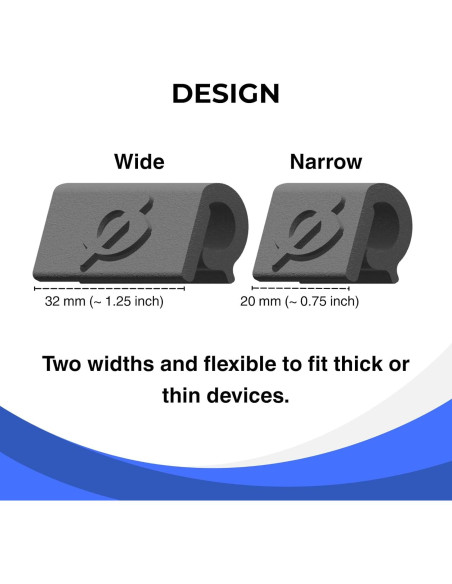 Cubierta de Webcam Gadget Ray - 6 Piezas Flexibles para Laptop y Tablet